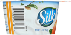 SILK: Almond Dairy Free Yogurt Alternative Peach, 5.3 oz