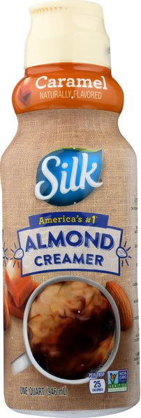 SILK: Almond Creamer Caramel, 32 oz