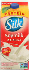 SILK: Original Soy Milk, 64 oz