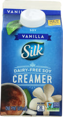 SILK: Dairy-Free Soy Vanilla Creamer, 16 oz