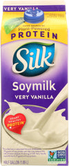 SILK: Very Vanilla Soymilk, 64 oz