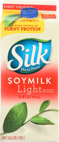 SILK: Soymilk Light Original, 64 oz