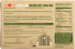 APPLEGATE: Gluten-Free Uncured Beef Corn Dogs, 10 oz