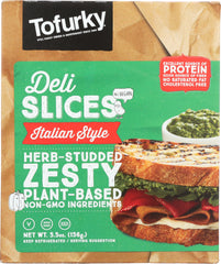 TOFURKY: Plant-Based Deli Slices Italian Style, 5.50 oz