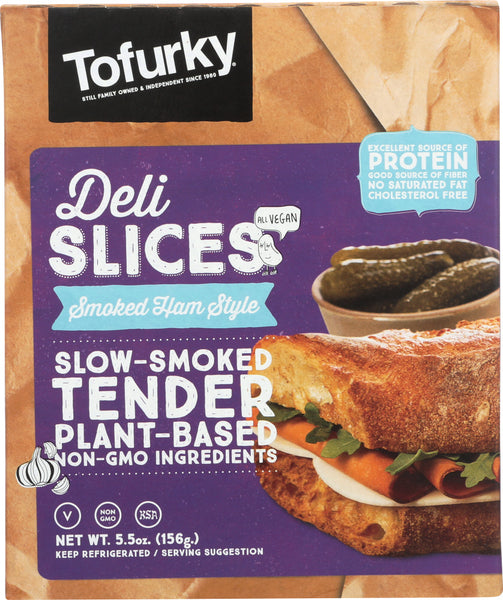 TOFURKY: Deli Slices Smoked Ham Style, 5.5 oz