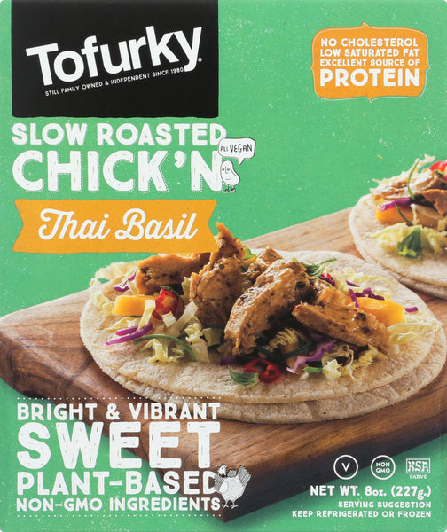 TOFURKY: Slow Roasted Chick'n Thai Basil, 8 oz