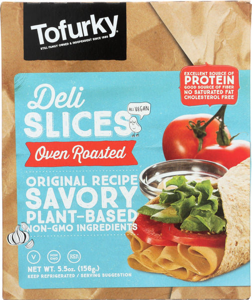 TOFURKY: Oven Roasted Deli Slices, 5.5 oz