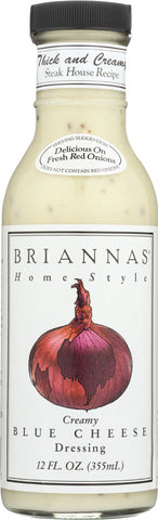 BRIANNAS: Home Style Blue Cheese Dressing , 12 oz