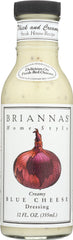 BRIANNAS: Home Style Blue Cheese Dressing , 12 oz