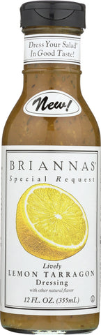 BRIANNAS: Special Request Lively Lemon Tarragon Dressing, 12 oz