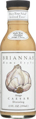 BRIANNAS: Homestyle Asiago Caesar Dressing, 12 oz