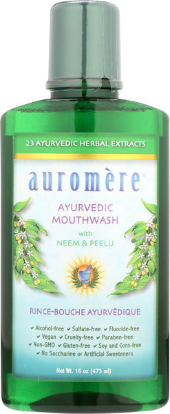 AUROMERE: Mouth Wash Ayurvedic 16 fo