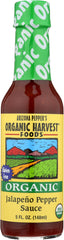 ORGANIC HARVEST FOODS: SAUCE JALAPENO PEPPER ORG (5.0000 FO)
