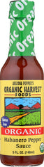 ORGANIC HARVEST FOODS: Habanero Pepper Sauce, 5 oz