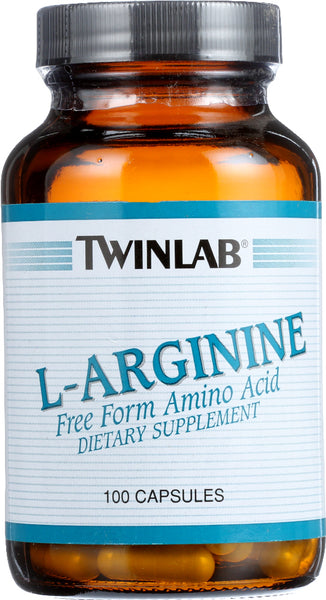 TWINLAB: L-Arginine 500mg, 100 cp