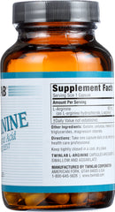 TWINLAB: L-Arginine 500mg, 100 cp