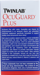 TWINLAB: OcuGuard Plus, 60 capsules