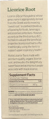 ALVITA: Teas Organic Licorice Root Caffeine Free 24 Tea Bags, 1.41 oz