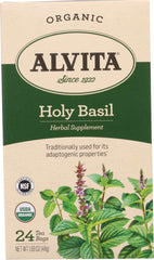 ALVITA: Tea Holy Basil Organic, 24 bg