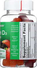 NUTRITION NOW: Vitamin D Adult Gummy Vitamins 2000 Iu, 75 Gummies