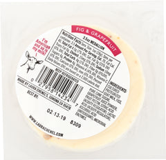 LAURA CHENELS: Fig and Grapefruit Cheese Medallion, 3.50 oz