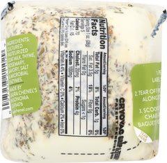 LAURA CHENELS: Fresh Goat Cheese Thyme and Rosemary Chabis, 5 oz