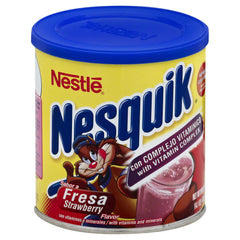 NESQUIK: Mix Quick Strawberry, Hispanic, 14.1 oz