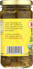 HATCH: Organic Nacho Sliced Jalapenos, 12 oz