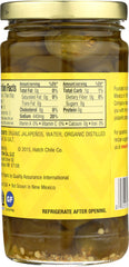 HATCH: Organic Nacho Sliced Jalapenos, 12 oz