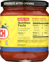 HATCH: Serrano Salsa Medium, 16 oz