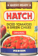 HATCH: Diced Tomatoes & Green Chilies Original Medium, 10 oz