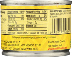 HATCH: Whole Green Chiles Mild, 4 oz