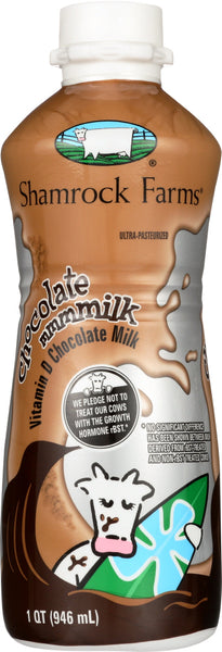 SHAMROCK FARMS: Whole Chocolate Milk, 32 oz