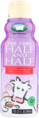 SHAMROCK FARMS: Half & Half Fat Free, 32 oz