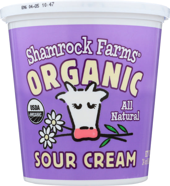 SHAMROCK FARMS: Organic Sour Cream, 24 oz