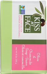 KISS MY FACE: Olive Oil & Chamomile Bar Soap, 8 oz