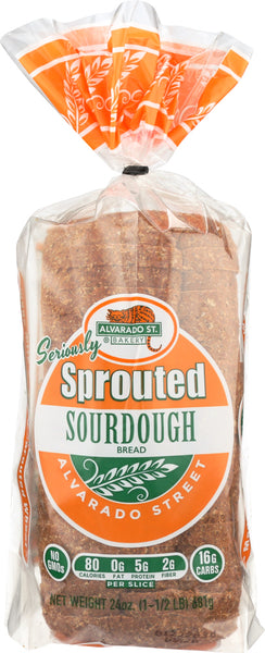 ALVARADO STREET BAKERY: Sprouted Sourdough Bread, 24 oz