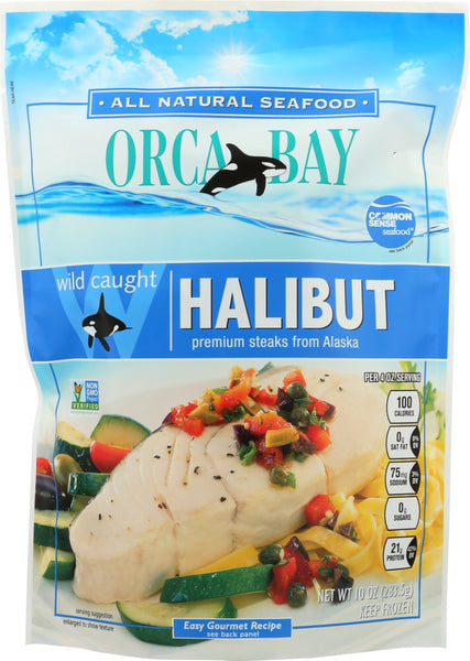 ORCA BAY: Halibut Fish Steak, 10 oz
