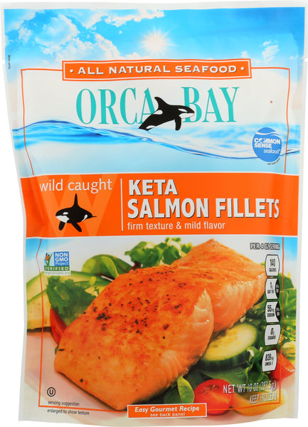 ORCA BAY: Keta Salmon Fillets, 10 oz