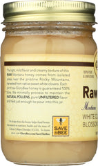 GLORY BEE: Raw White Clover Honey, 18oz