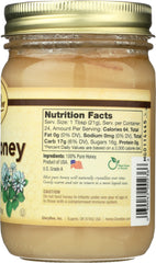 GLORY BEE: Raw White Clover Honey, 18oz