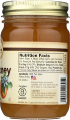 GLORY BEE: Raw Orange Blossom Honey Jar, 18oz
