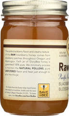 GLORY BEE: Raw Blackberry Honey, 18 oz