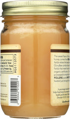 GLORY BEE: Organic Raw Honey Clover Blossom, 18 oz