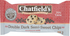 CHATFIELDS: Double Dark Semi-Sweet Chips, 10 oz