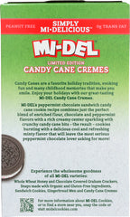 MI-DEL: Candy Cane Cremes Cookies, 9 oz