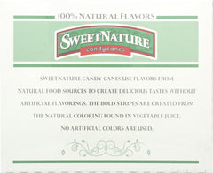 SWEETNATURE: Peppermint Candy Canes, 6 oz