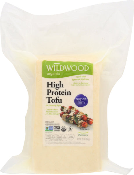 WILDWOOD: SprouTofu Hi-Protein Super Firm Tofu, 20 oz