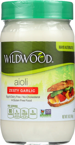 WILDWOOD: Aioli Zesty Garlic, 16 oz