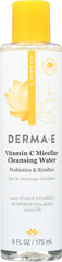 DERMA E: Vitamin C Micellar Water, 6 oz